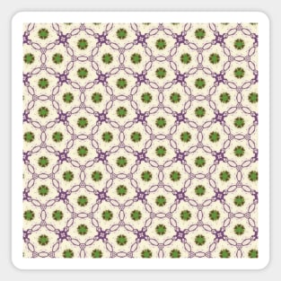 Chain Link Green Nucleus - WelshDesignsTP003 Magnet